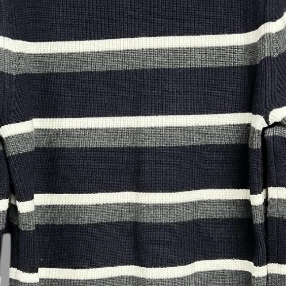 🌻NEW w/tags Theory Gary Stripe Merino Wool Crewneck Sweater Men's Size M $325